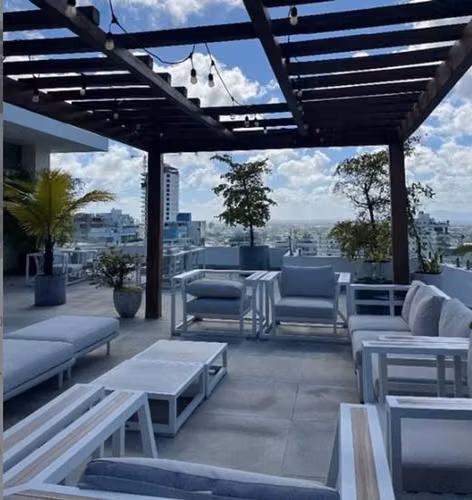 Apartamento en Alquiler en piantini con Vista a la Ciudad y Amenidades - Imagen 5