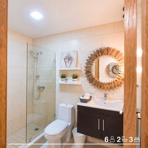 Apartamento Amueblado en Juan Dolio en 1era Linea de playa - Imagen 4