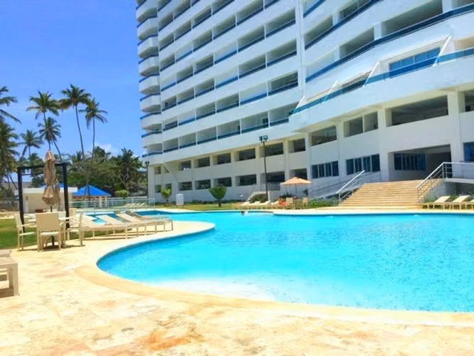 Apartamento Amueblado en Juan Dolio en 1era Linea de playa