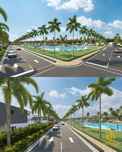 Villa moderna con patio en Primaveral Residences IV, Punta Cana - Imagen 4