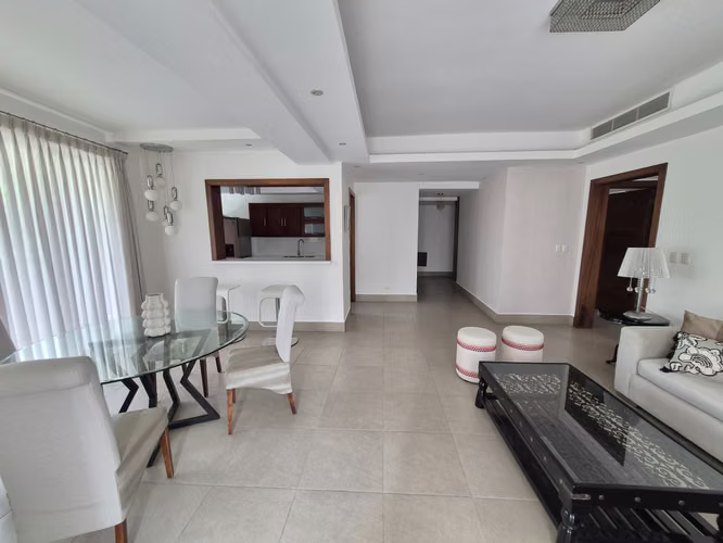Apartamento en alquiler Piantini, 2 hab amueblado - Imagen 5