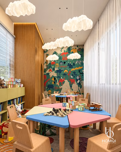 Apartamento de 2 habitaciones con balcón y gimnasio en VICTLAN TOWER, Santiago