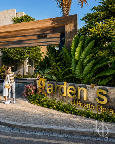Apartamento de 1 habitación con piscina y club de playa en Gardens at Puerto Plata - Imagen 2