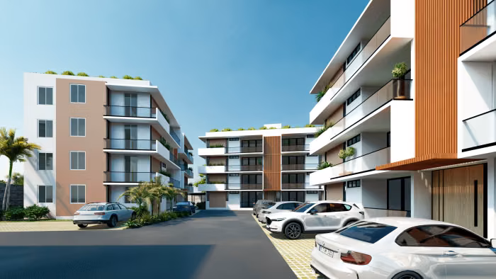 VENTA DE APARTAMENTOS EN PROYECTO CERRADO EN GURABO