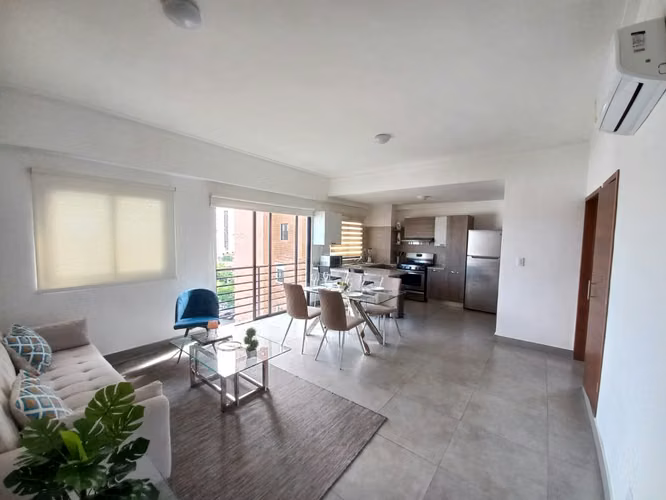 Apartamento en alquiler Serralles, 1 hab amueblado - Imagen 2
