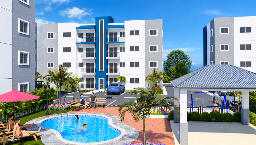 Apartamento en venta de 3 habitaciones en Santiago