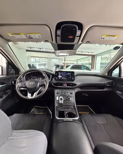 Hyundai Santa Fe Se 2021 Gris 