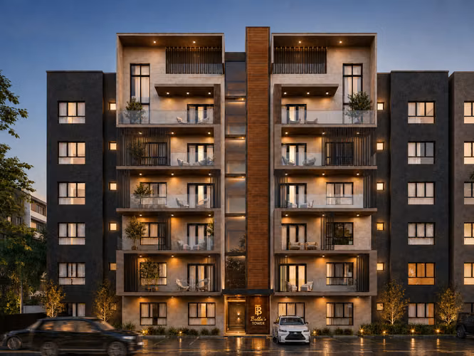 Penthouse dos niveles, Bella's Tower, Proyecto residencial en construcción en Chantini, Piscina y Jacuzzi - Imagen 2