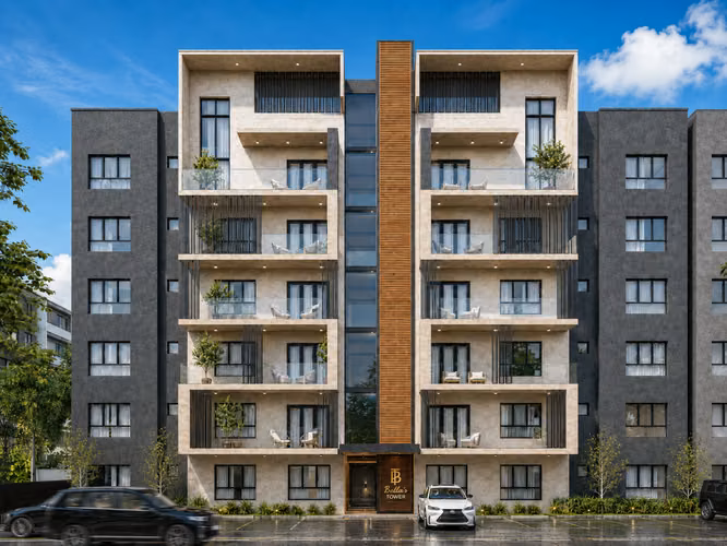 Penthouse dos niveles, Bella's Tower, Proyecto residencial en construcción en Chantini, Piscina y Jacuzzi - Imagen 3