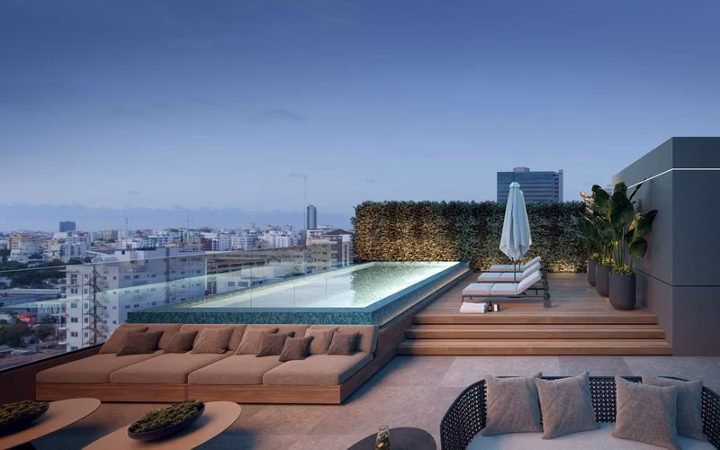 Apartamento en venta de 1 habitación Cerca de Todo en el Ensanche Naco - Imagen 7