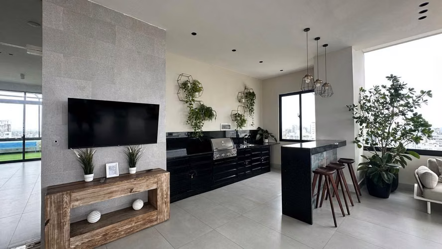 Alquiler en Naco | 1 Habitación Amueblado con Vista - Imagen 6