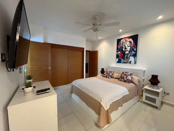Apartamento en Alquiler en Piantini Amueblado de UNA Habitación  - Imagen 8