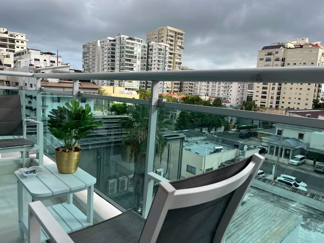 Apartamento en Alquiler en Piantini Amueblado de UNA Habitación  - Imagen 9