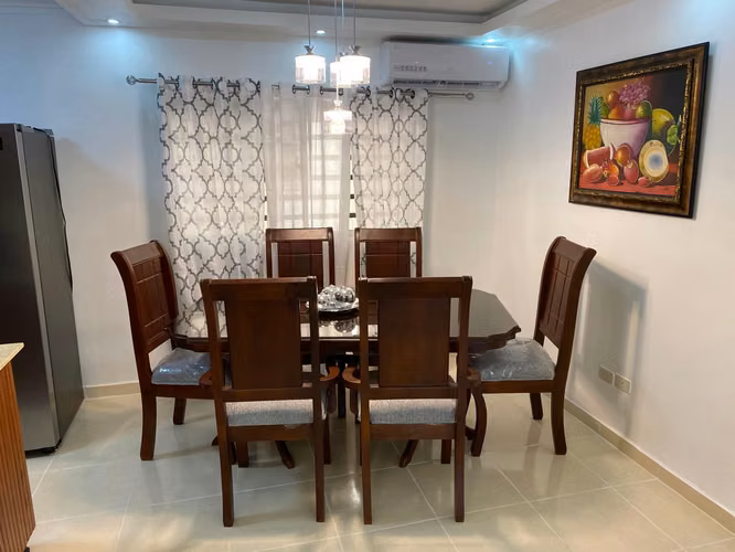 APARTAMENTO COMPLETAMENTE AMUEBLADO EN CIUDAD JUAN BOSH, SANTO DOMINGO RD - Imagen 2
