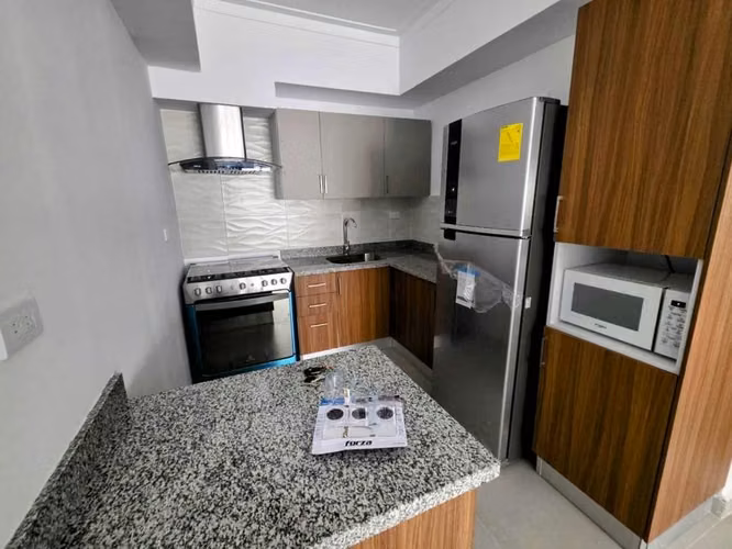 Alquiler Apartamento de 1 habitación con línea blanca completa nuevo y moderno, ubicado en El Vergel, El Vergel, Santo D - Imagen 5
