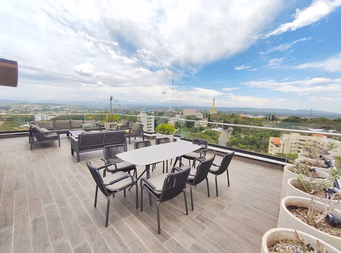 Apartamento en la trinitaria con piscina, 2 hab, Santiago - Imagen 4