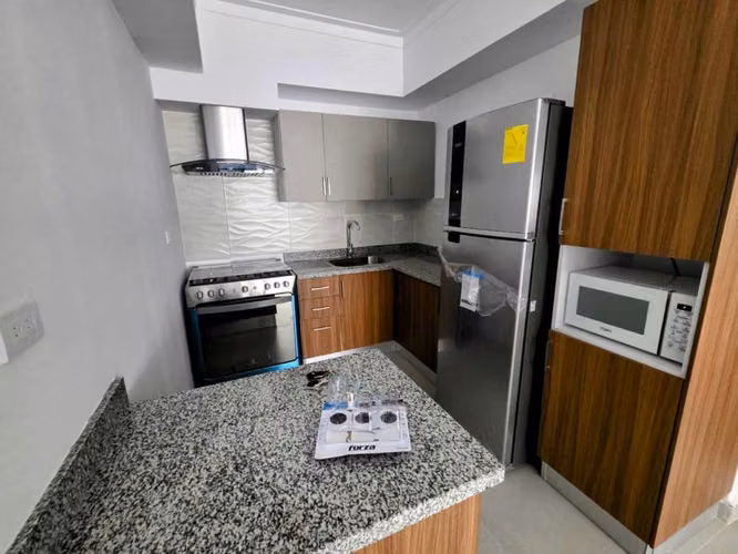 Alquiler Apartamento de 1 habitación con línea blanca completa nuevo y moderno, ubicado en El Vergel