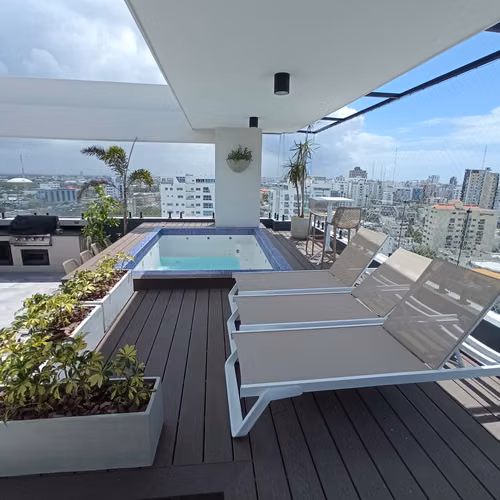 En Alquiler Apartamento de 2 Hab. En Mirador Norte, Distrito Nacional, Santo Domingo. - Imagen 9