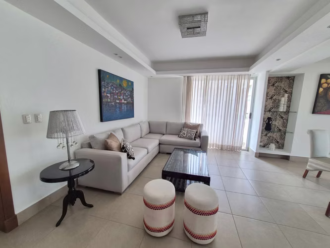 Apartamento en alquiler  Piantini, 2 hab amueblado - Imagen 1