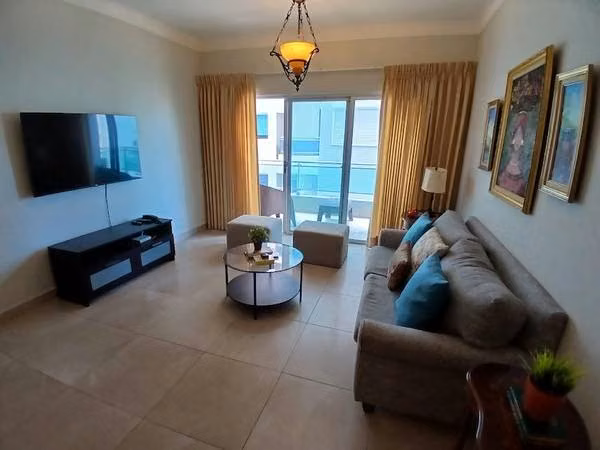 Apartamento amueblado en renta en el Ensanche Naco