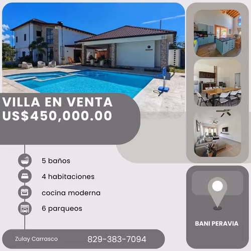 BEAUTIFUL VILLA IN SLAUGHTER, BANI