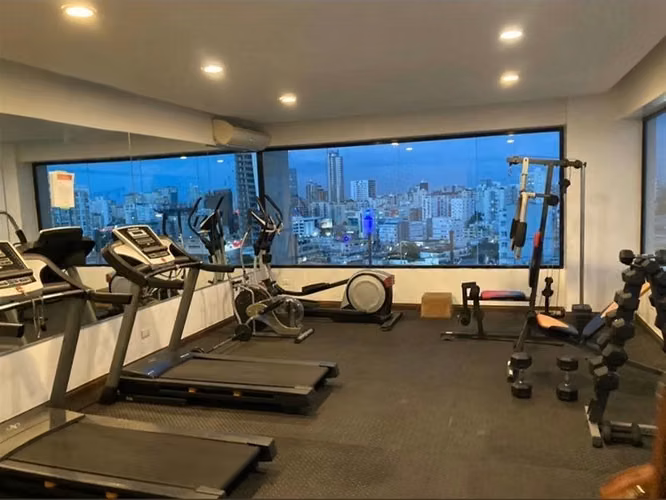Alquilo Apartamento Amueblado, 2 Habitaciones en Piantini, Gym, Terraza - Imagen 4
