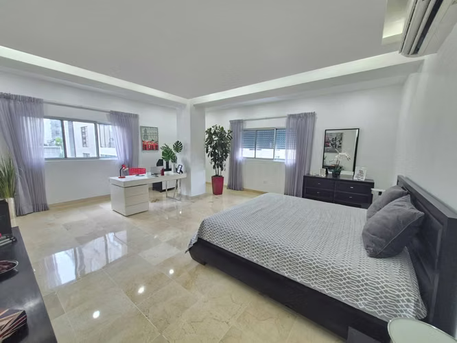 Apartamento en alquiler Piantini, 3 hab amiueblado - Imagen 16