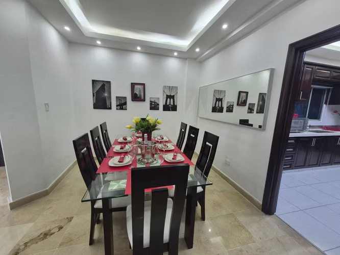 Apartamento en alquiler Piantini, 3 hab amiueblado - Imagen 14
