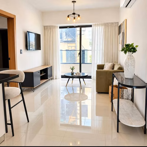 Alquiler Apartamento 1 habitacion Amueblado en Gazcue