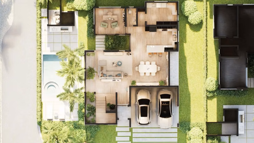 3346- PROYECTO DE VILLA EN CHOCO, SOSÚA 