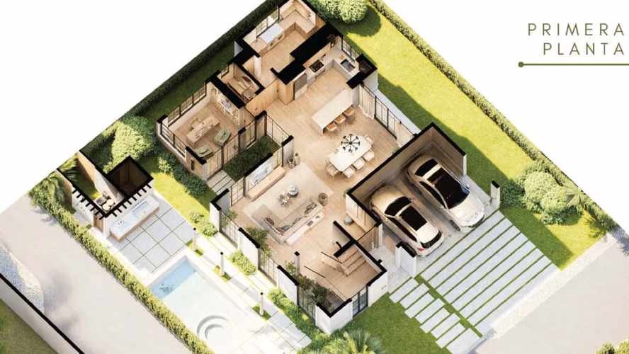 3346- PROYECTO DE VILLA EN CHOCO, SOSÚA 