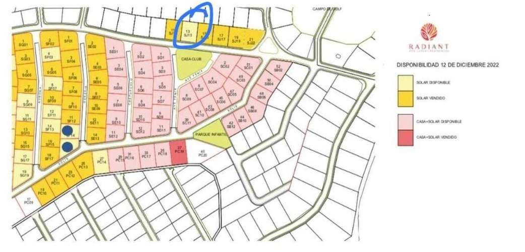 Vendo solar en punta cana