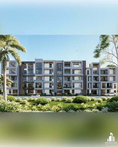 Apartamentos En Venta A 2 Esquinas De Hemingway Juan Dolio Con Vista Al Mar