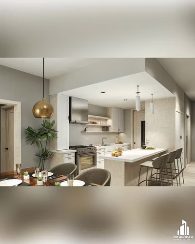 Apartamentos En Venta A 2 Esquinas De Hemingway Juan Dolio Con Vista Al Mar