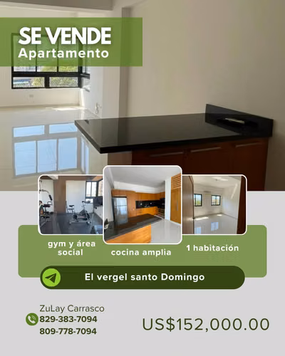 APARTAMENTO EN VENTA  EL VERGEl