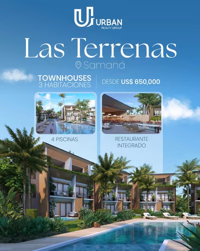 Villas y apartamentos en Playa Portillo Las Terrenas - Imagen 2
