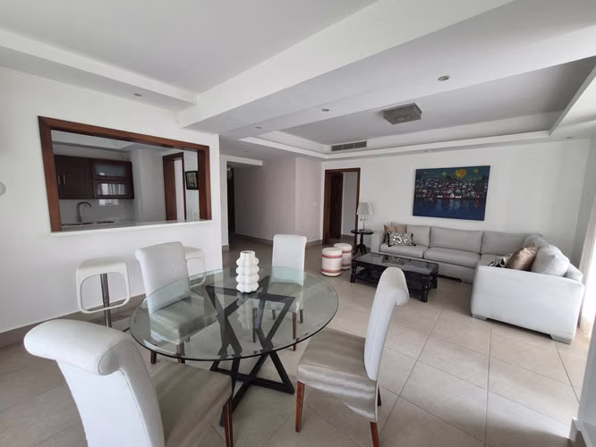 Apartamento en alquiler Piantini, 2 hab amueblado - Imagen 4