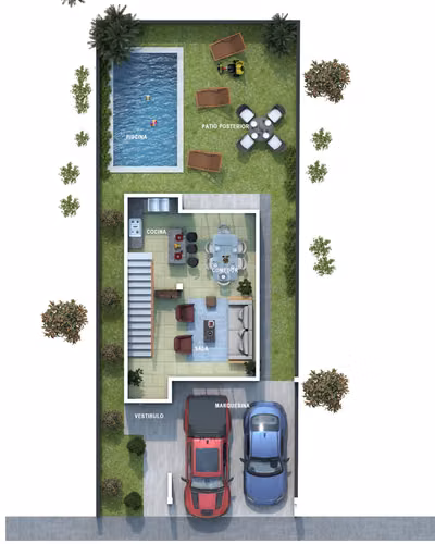 Venta de Casas con Piscina de 3 Niveles en la Avenida Ecológica, Santo Domingo Este - Imagen 5