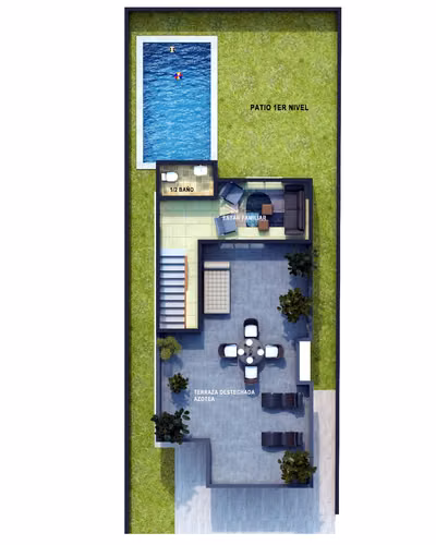 Venta de Casas con Piscina de 3 Niveles en la Avenida Ecológica, Santo Domingo Este - Imagen 7