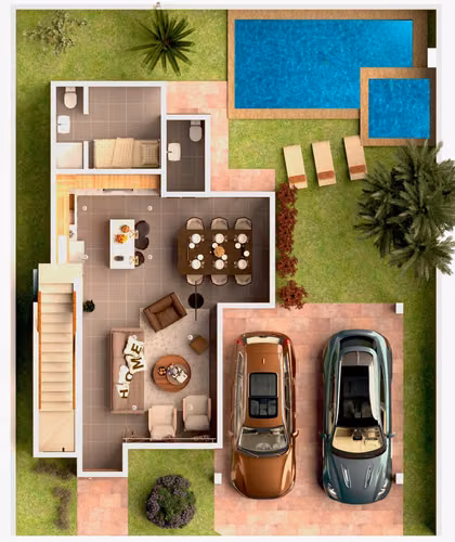 Casa de 3 Niveles en Venta en Jardín del Farallón, Av. Ecológica, Santo Domingo Este - Imagen 3
