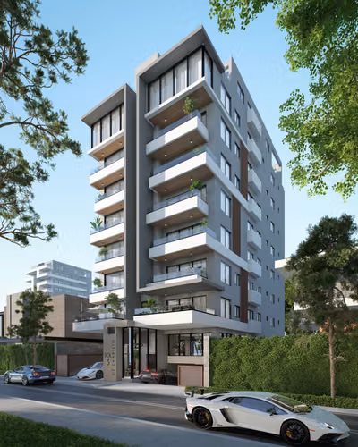 Torre de apartamentos en Evaristo Morales 