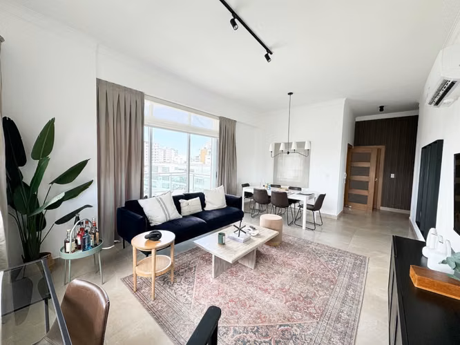  APARTAMENTO AMUEBLADO | VENTA Y ALQUILER- 2 HABITACIONES EN NACO. AMPLIA AREA SOCIAL