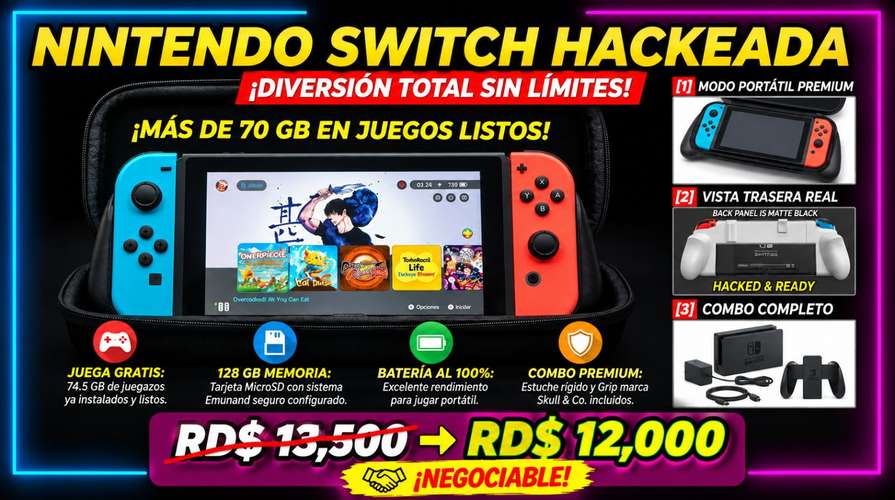 Vendo Nintendo swich Magica