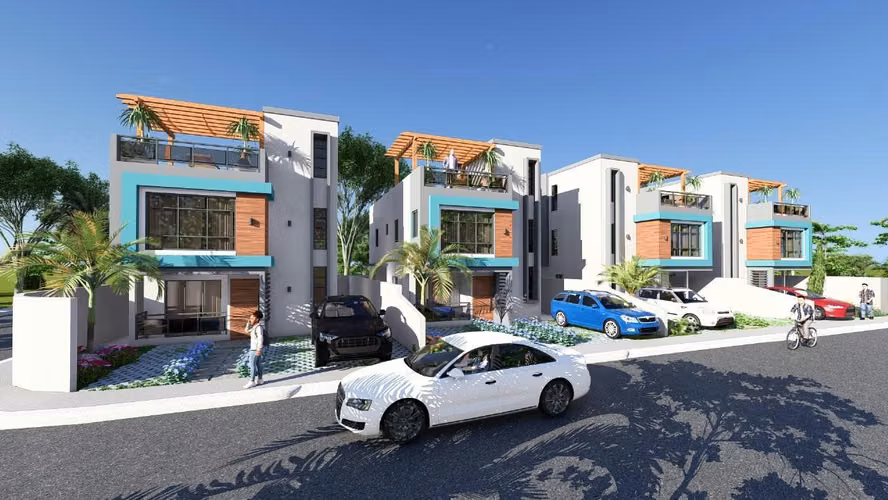 Casa Nueva en Venta en Av. Ecológica, Santo Domingo Este - 3 Habitaciones, 2 Parqueos