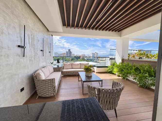 Apartamento Amueblado en Alquiler en Torre Versalles | La Esmeralda, Santiago - Imagen 9