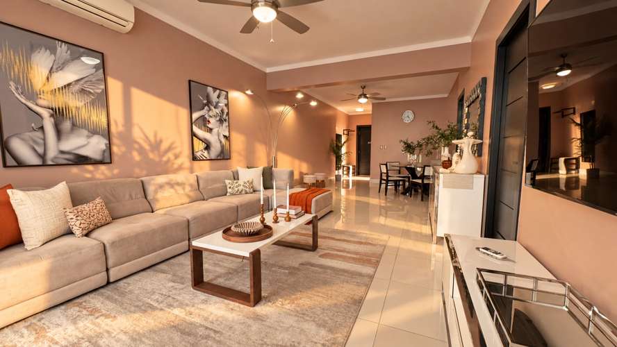 En alquiler Penthouse amueblado. Punta Cana Village.