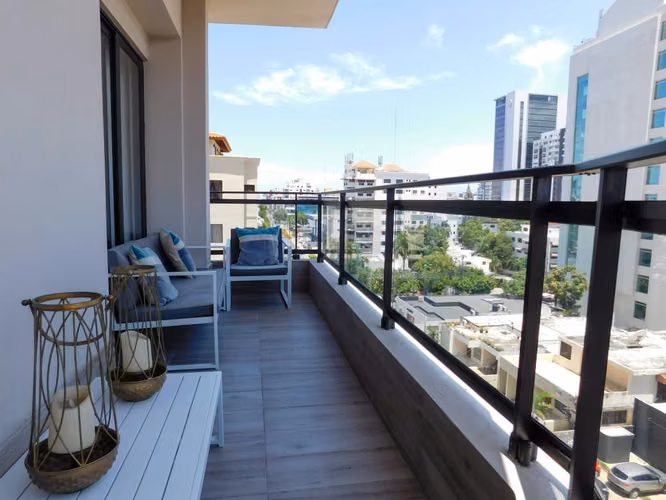 Apartamento en Alquiler en Piantini Amueblado de UNA Habitación - Imagen 7