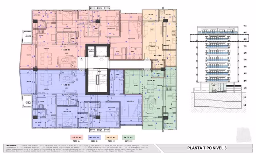 Apartamentos en Proyectos en Venta en El Millon Santo Domingo DN