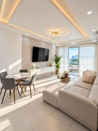 Se alquila apartamento amueblado de 2 habitaciones en Torre de lujo en Bella vista a pasos de Downtown Center.