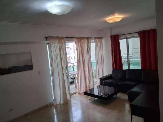 Se alquila, Apartamento 3Hab Amueblado Piso Alto c/Vista, Piscina, Sauna, Lobby y Gym en Naco  - Imagen 4